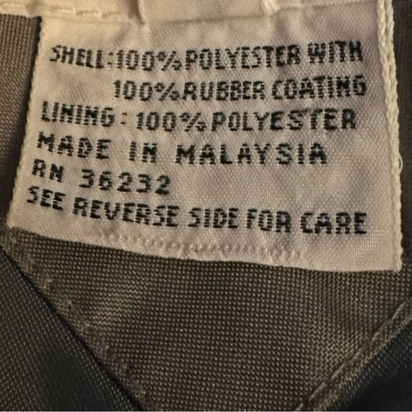 Vintage Green Trench Coat - Picture 9 of 10